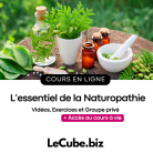 Formation "L’essentiel de la Naturopathie" - LE CUBE