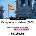 Formation - Espagnol - Niveau Intermédiaire (B1-B2) - LE CUBE