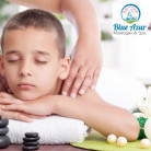 Cadeau bien-être pour les Enfants/jeunes - Massage pour les 6/18 ans - Blue Azur Massages