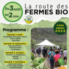 Etape 4 - La route des fermes bio - LE DOMAINE LA CHABET ANIMATION