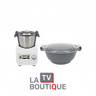 Compact Cook Platinium +  Panier Vapeur + Découpe légumes