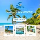 TARIFS DERNIERE MINUTE - RYTHME CARIBEEN- Costa Fortuna- Départ FDF le 05 Décembre 2024 : Croisière 7 nuits