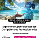 OFFRE BLACK WEEK - Masterclass - IA et Chat GPT - LECUBE.biz