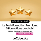 OFFRE BLACK WEEK - Pack Formation Premium - LECUBE.biz