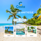 Rythme Caribéen - Costa FORTUNA - Départ FDF le 02 Janvier 2025 : Croisière 7 nuits