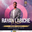 RAYAN LABICHE en concert AU GRAND CARBET - Samedi 9 novembre 2024 à 20h